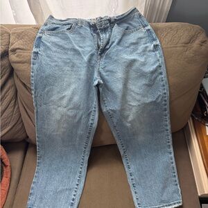 Kensie Light Blue Straight Leg Jeans